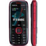 Nokia 5130 phone red