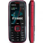 Nokia 5130 phone red