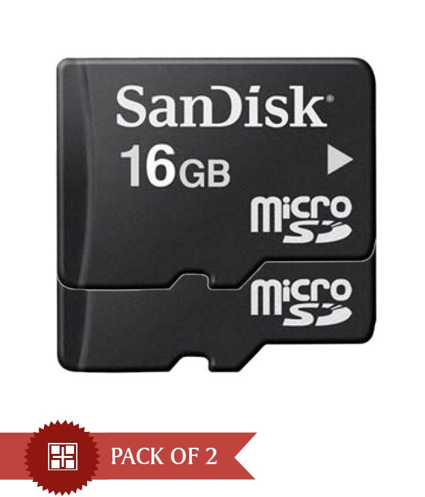 SanDisk 16 GB Class 4 microSDHC Memory Card 