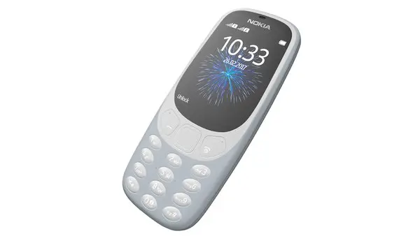 nokia 3310 dual sim keypad mobile with mp3 player, fm radio & rear camera